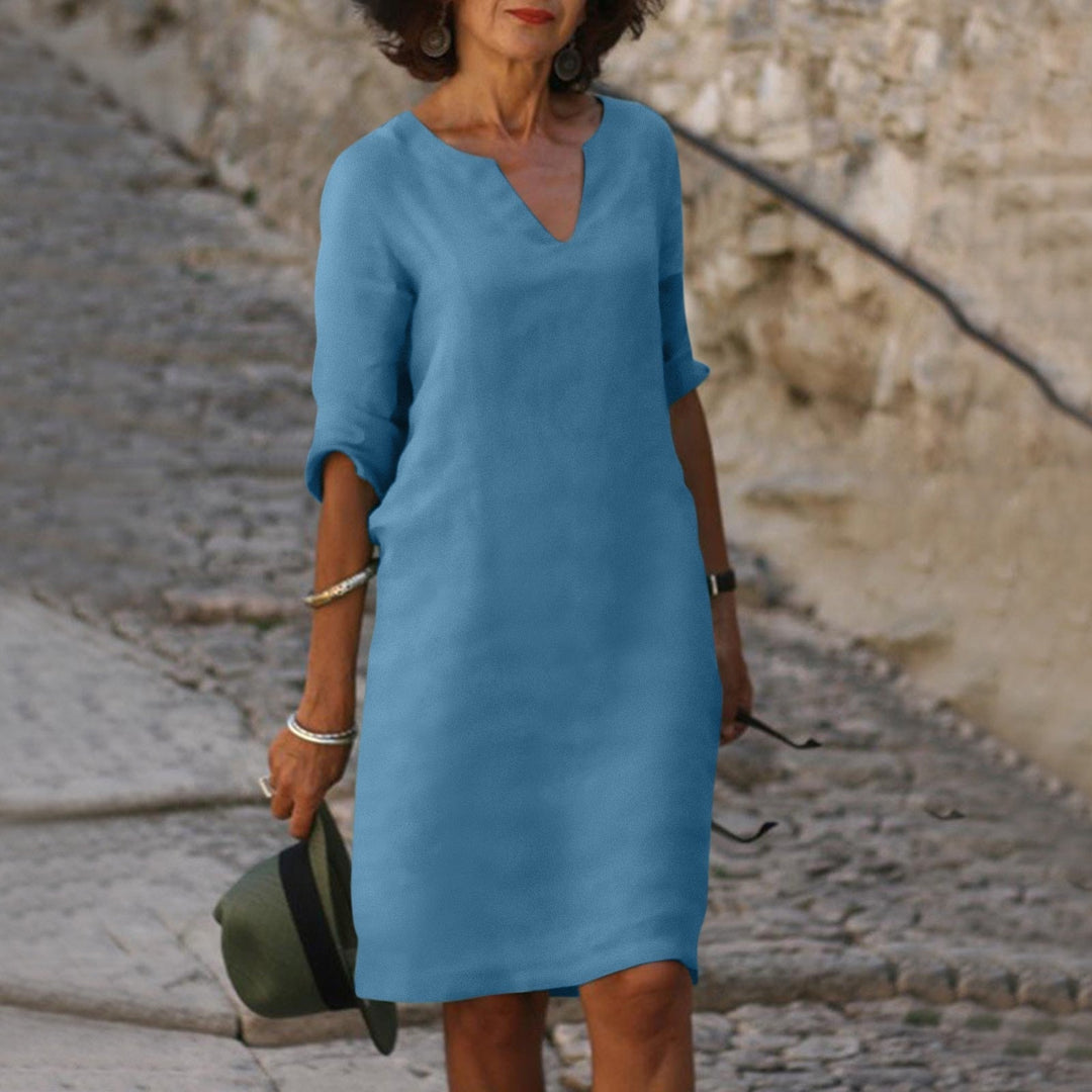 Sophie | Elegant V-Neck Dress