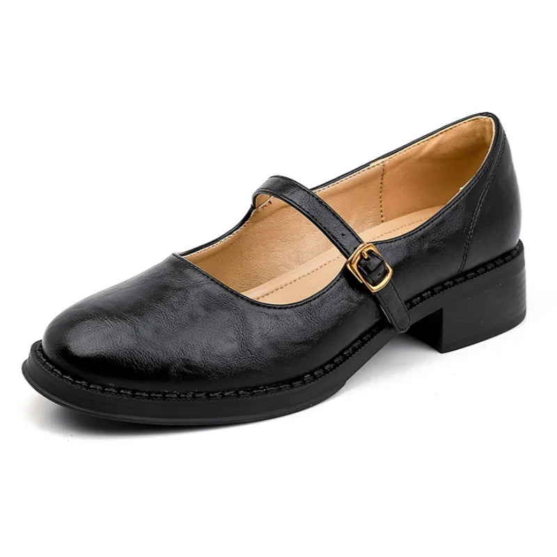 Sophie | Elegant Leather Mary Janes