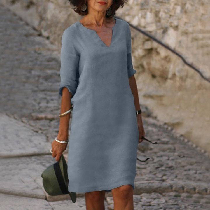 Sophie | Elegant V-Neck Dress