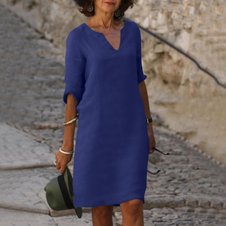 Sophie | Elegant V-Neck Dress