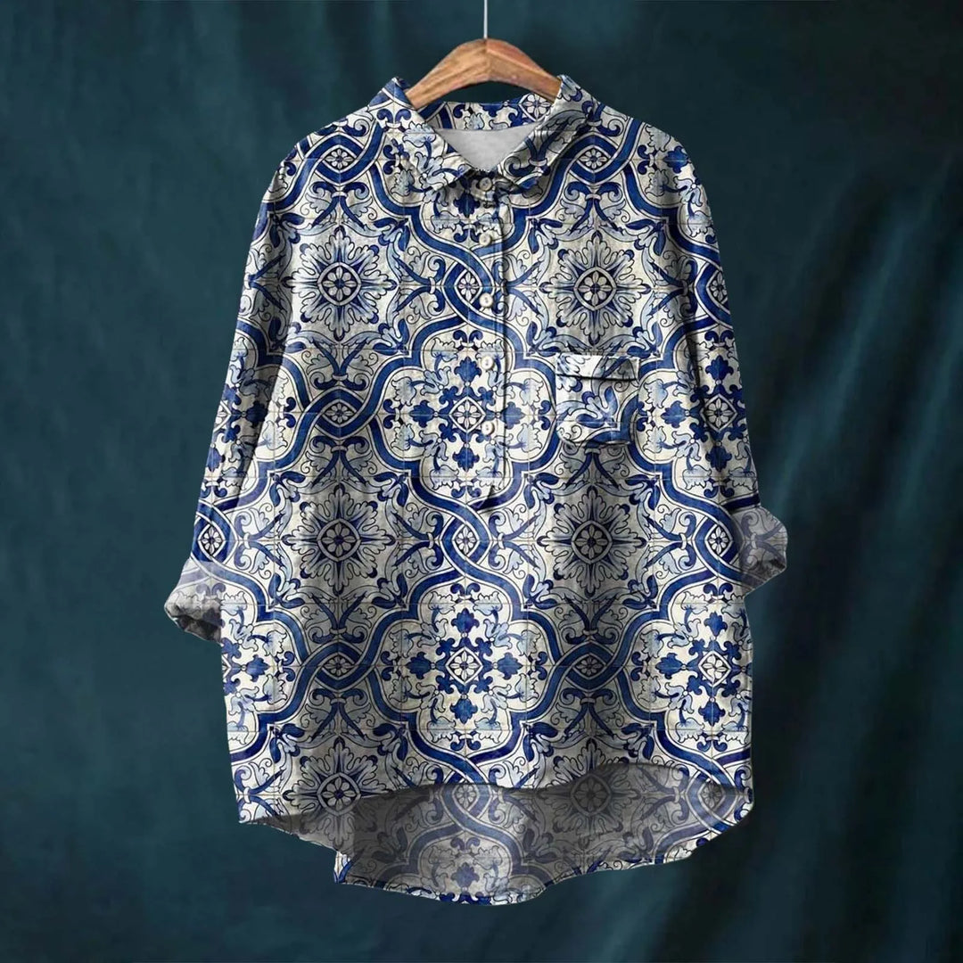 Clara | Elegant Floral Top