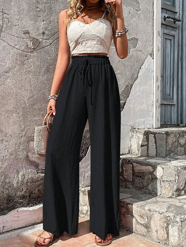 Megan | Chic Wide-Leg Trousers