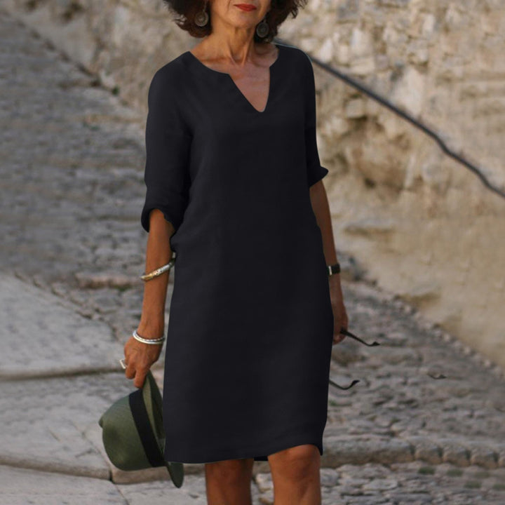 Sophie | Elegant V-Neck Dress
