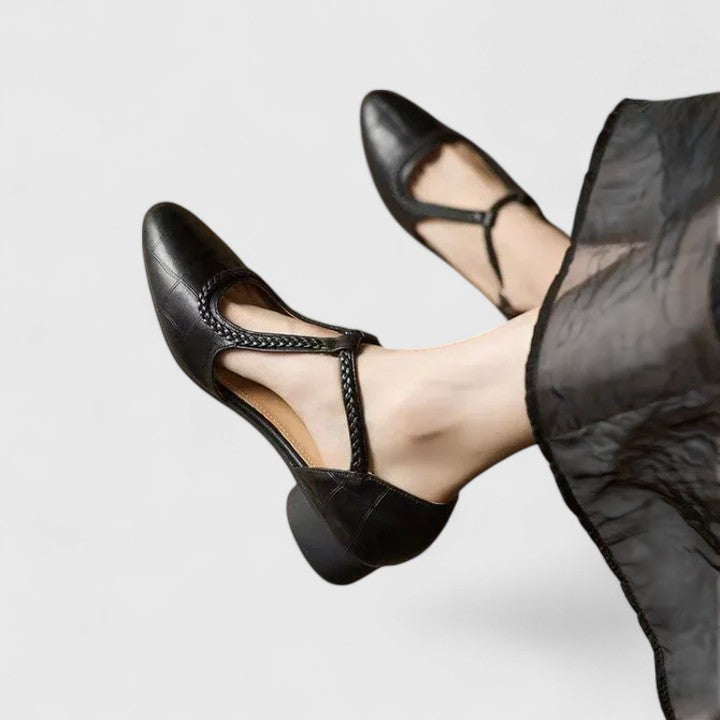 Sophie | Chic T-Strap Flats