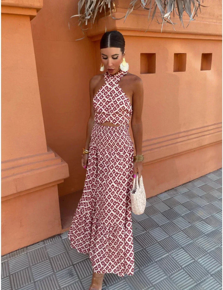 Sophie | Off-the-Shoulder Midi Dress