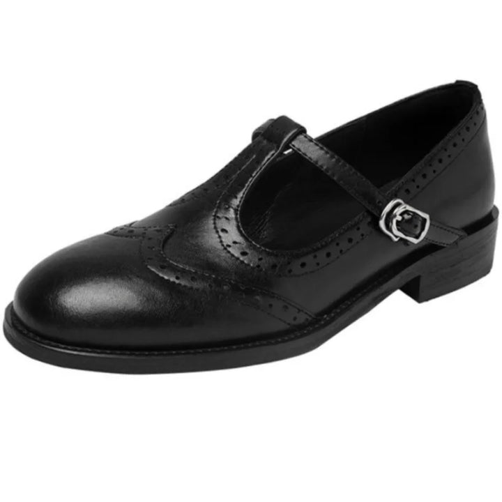 Molly | Stylish T-Strap Shoes