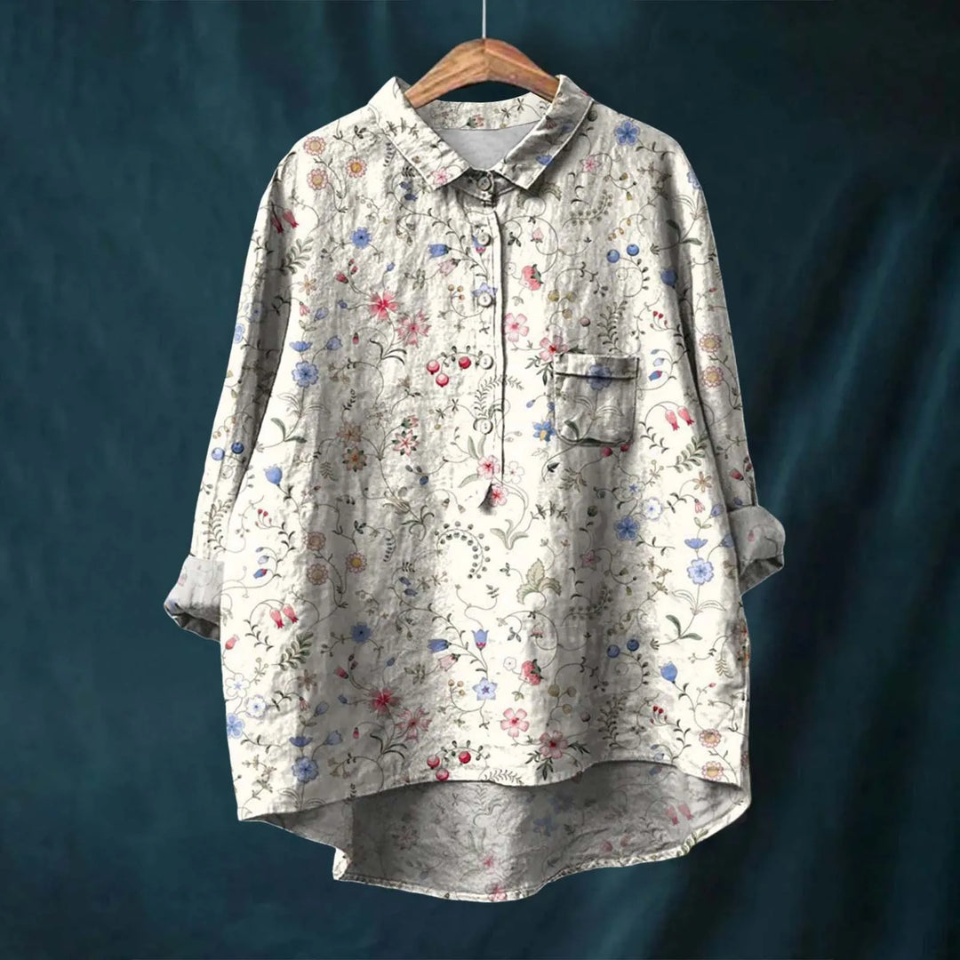 Clara | Elegant Floral Top