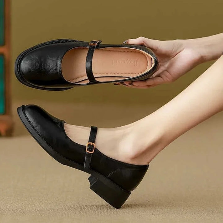 Sophie | Elegant Leather Mary Janes