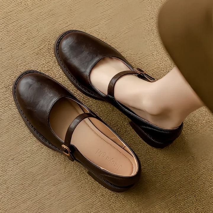 Sophie | Elegant Leather Mary Janes