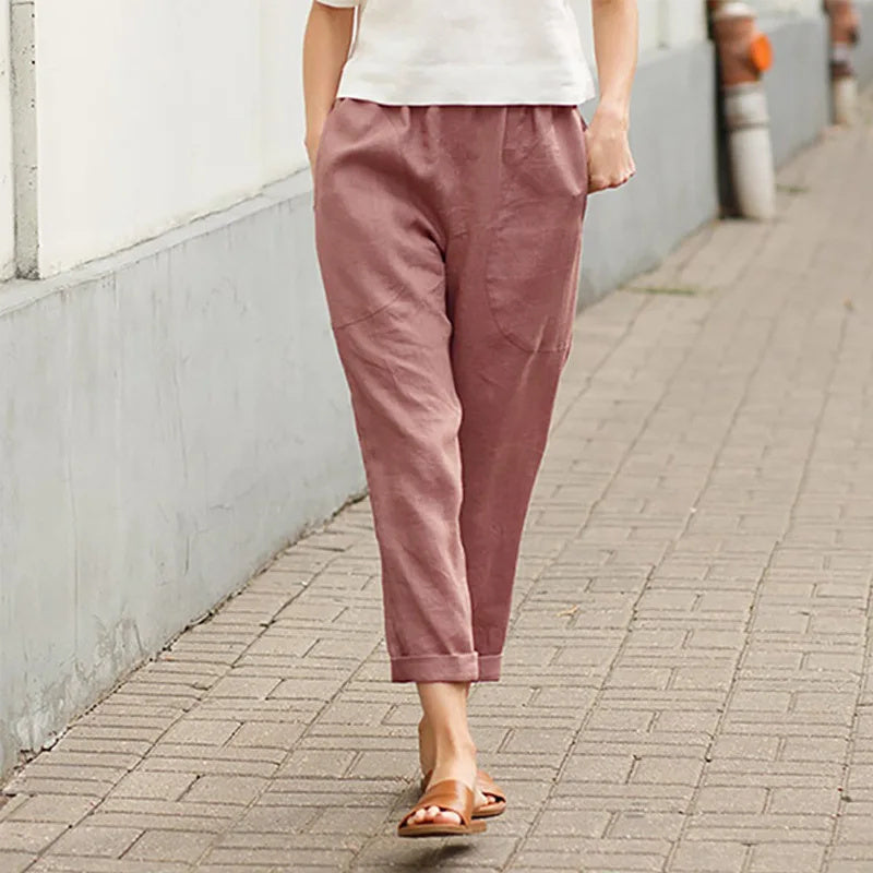 Megan | Stylish Wide Trousers