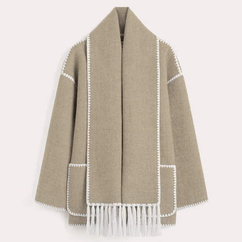 Lydia | Fringed Jacket Set