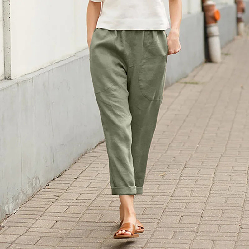 Megan | Stylish Wide Trousers