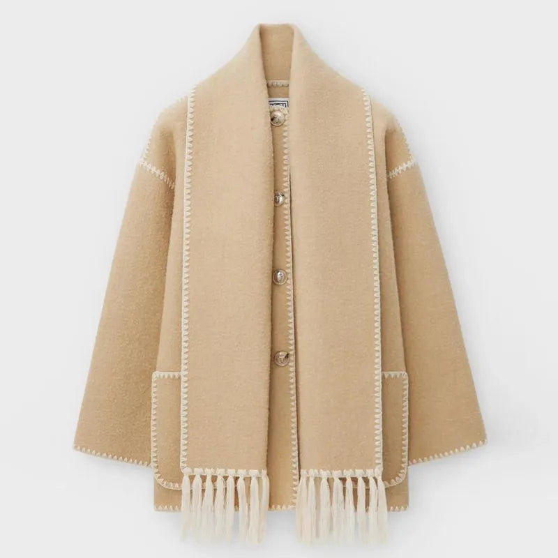 Lydia | Fringed Jacket Set