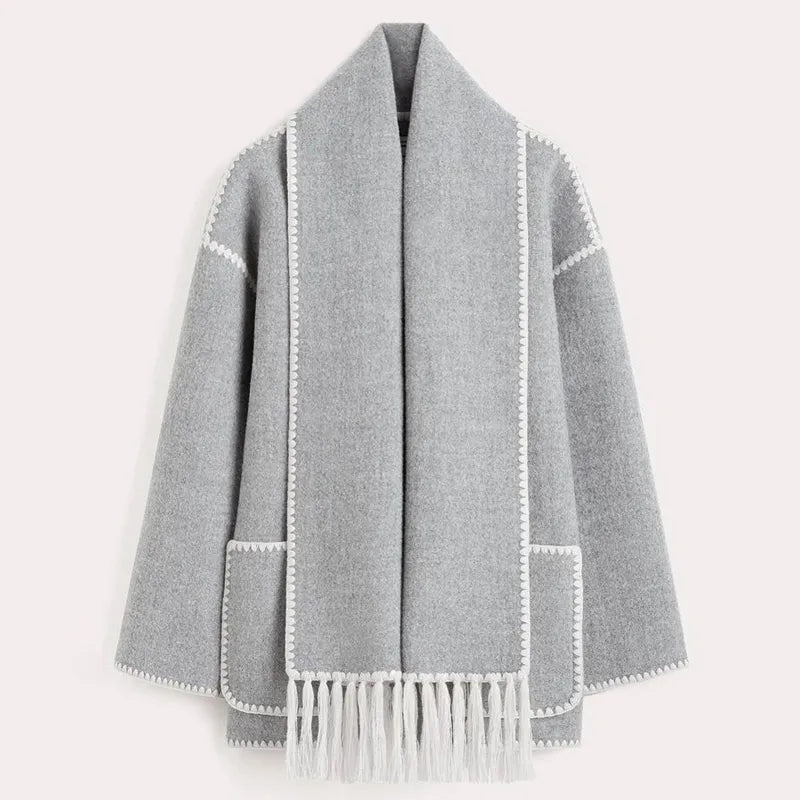 Lydia | Fringed Jacket Set