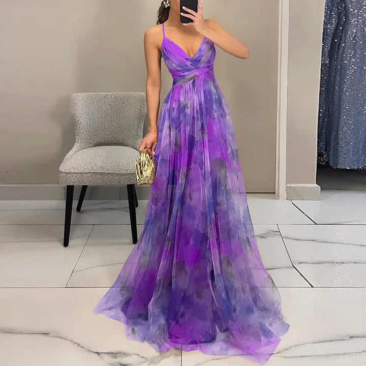 Sophie | Elegant Floral Maxi Dress