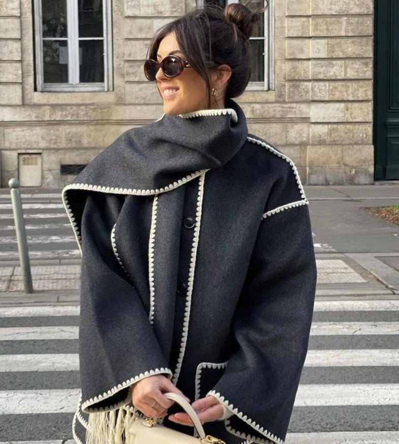 Lydia | Fringed Jacket Set