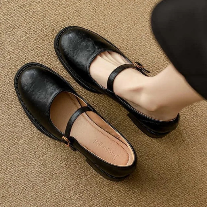Sophie | Elegant Leather Mary Janes