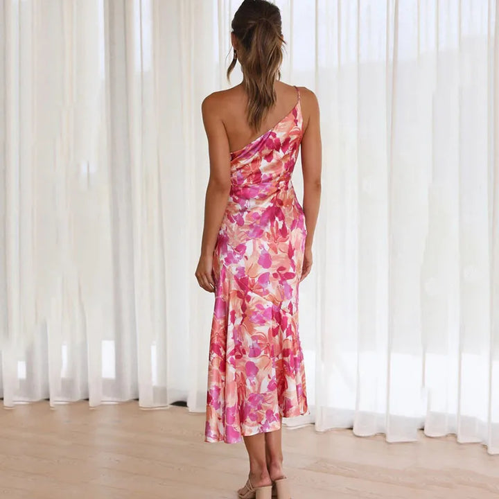 Chloe | Elegant One-Shoulder Dress