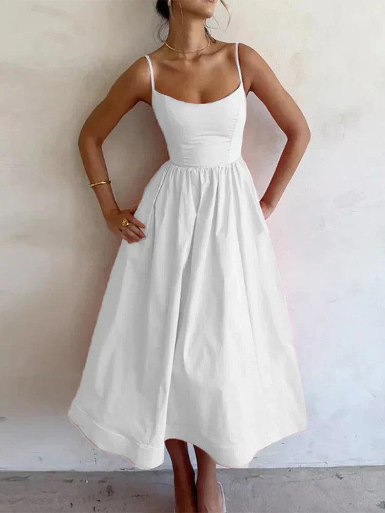 Clara | Elegant Strappy Dress