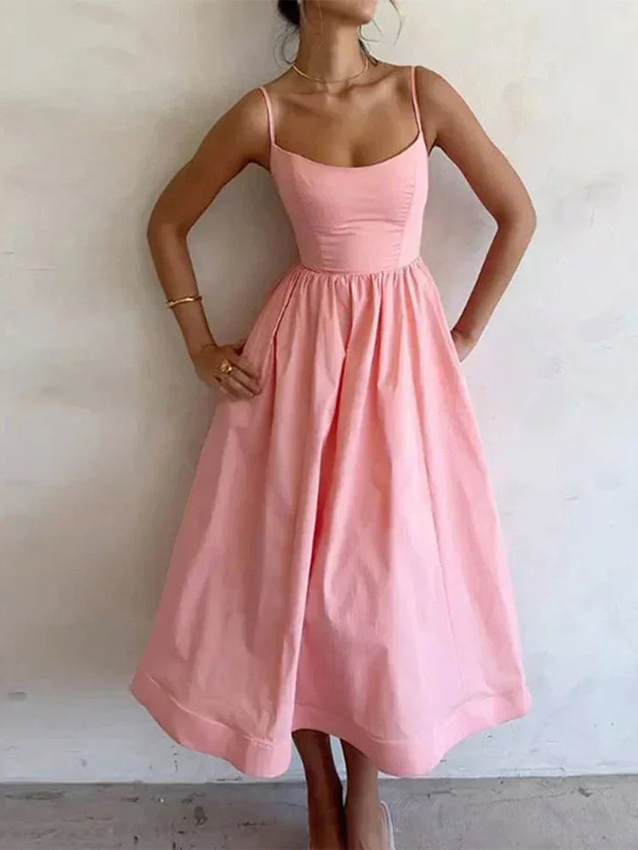 Clara | Elegant Strappy Dress