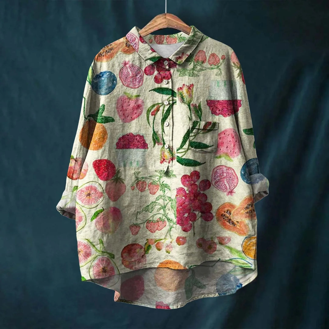 Clara | Elegant Floral Top