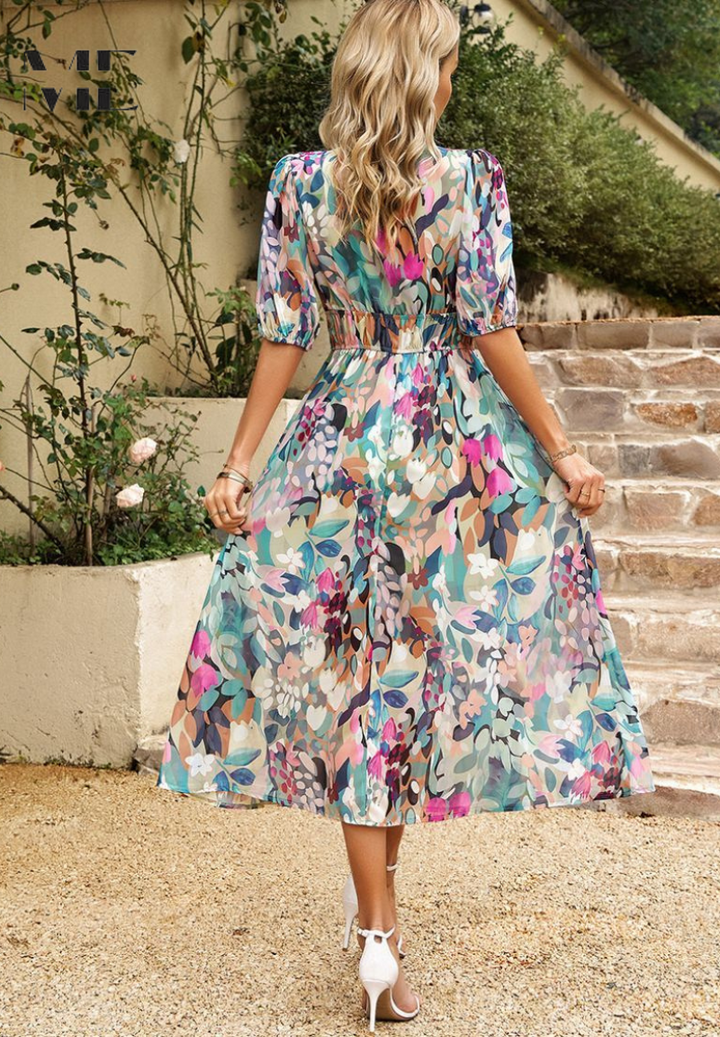 Clara | Chic Floral Dress