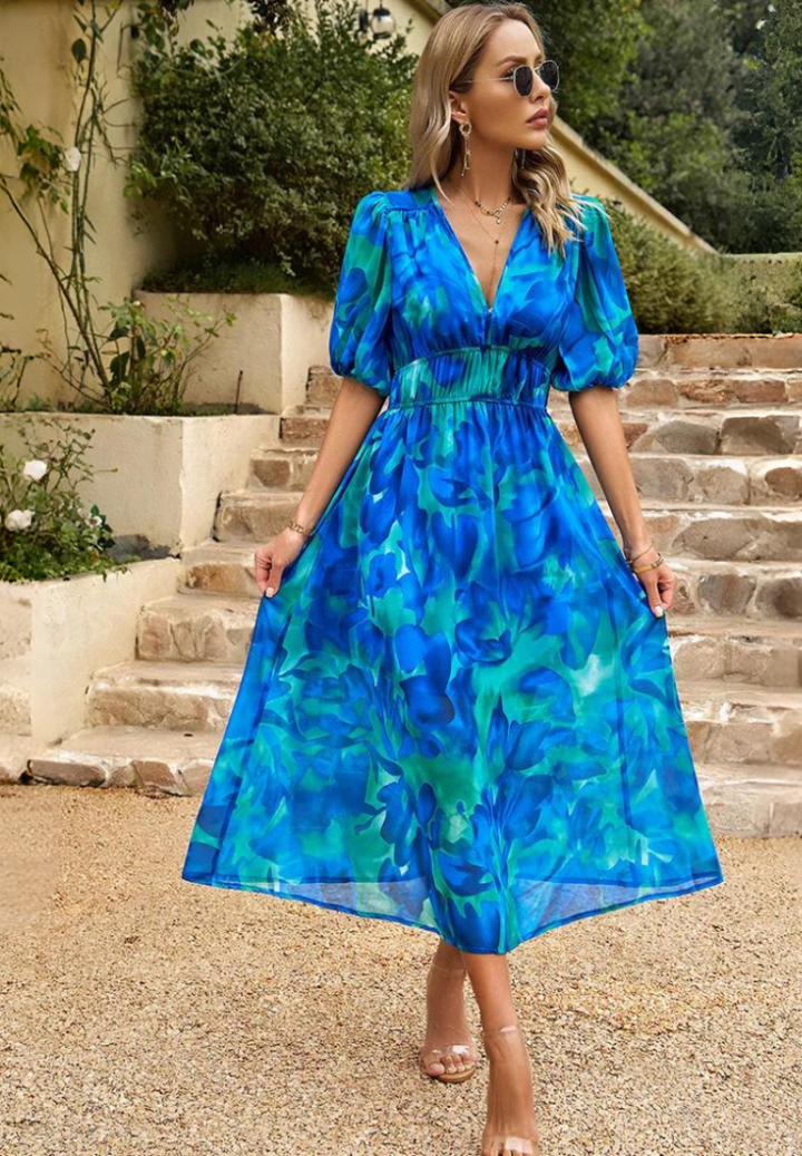 Clara | Chic Floral Dress