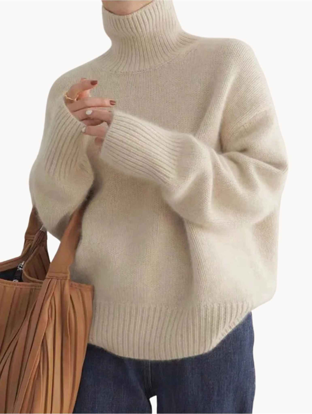 Lily | Cozy Oversized Turtleneck