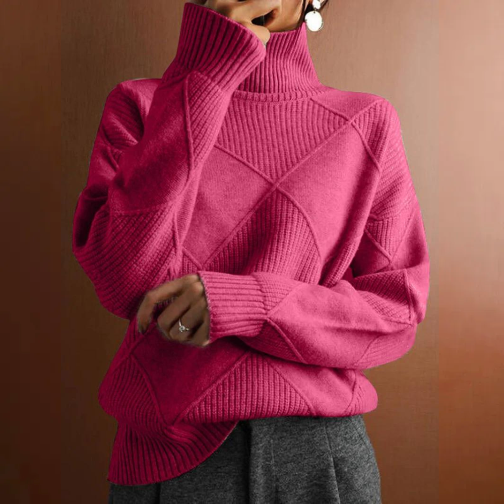 Clara | Soft Roll Neck Jumper