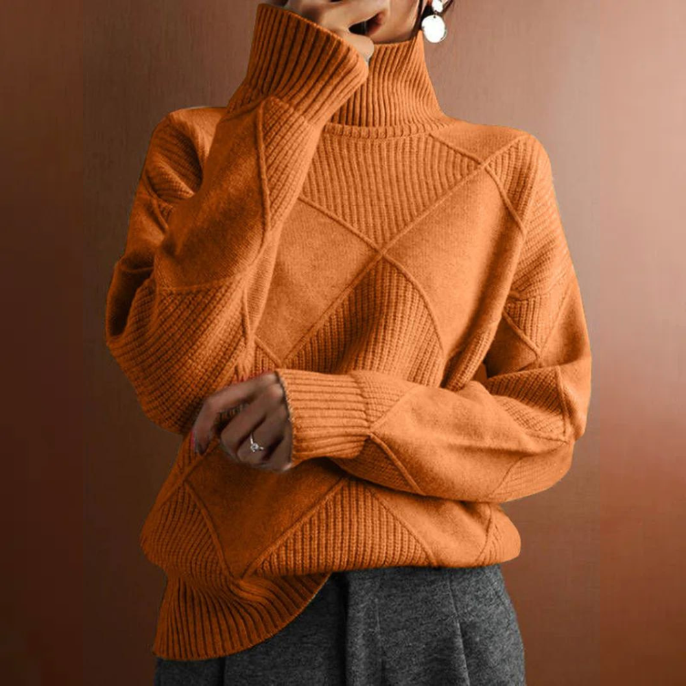 Clara | Soft Roll Neck Jumper