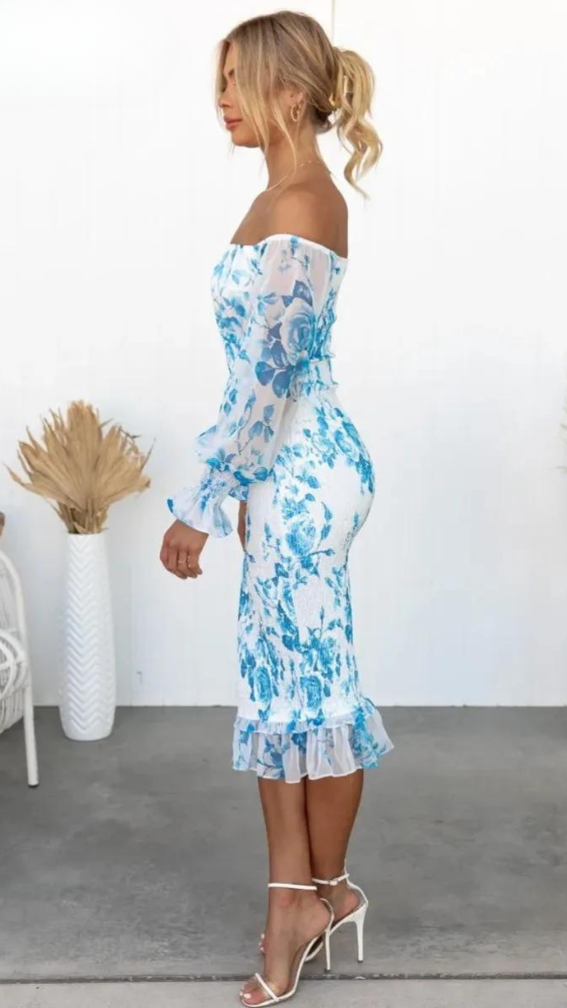 Sophie | Elegant Floral Midi