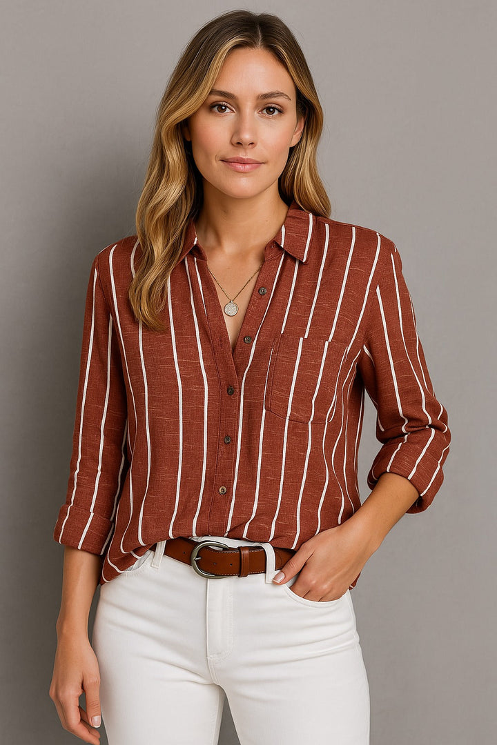 Sophie | Striped Long Sleeve Top