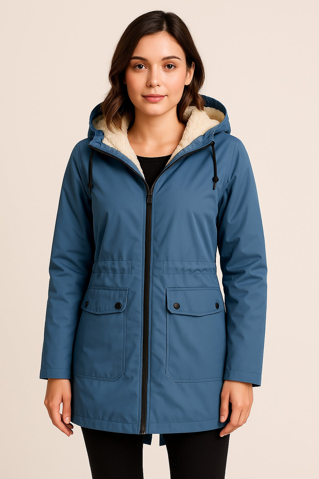 Diane | Winter Jacket, Soft Fur
