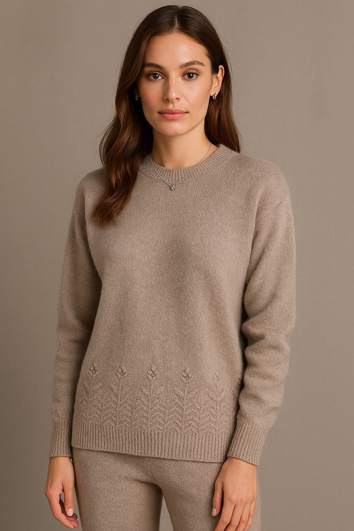 Sophie | Elegant Floral Sweater