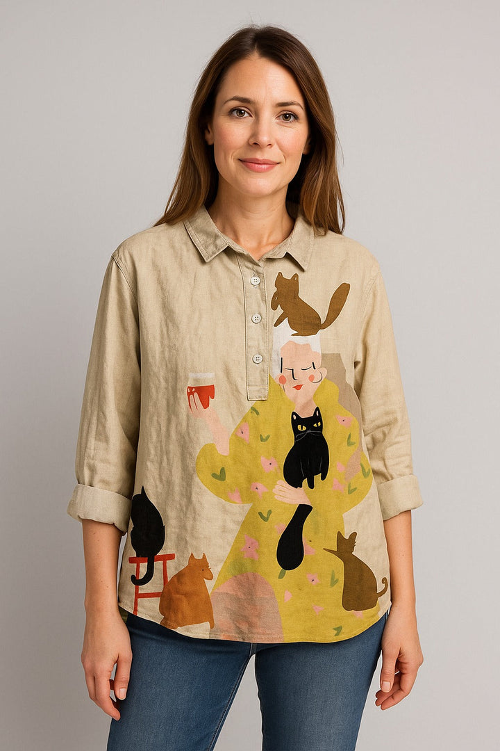 Lily | Chic Vintage Blouse