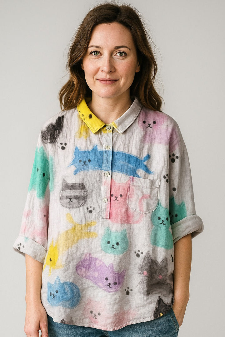 Clara | Vintage Style Blouse