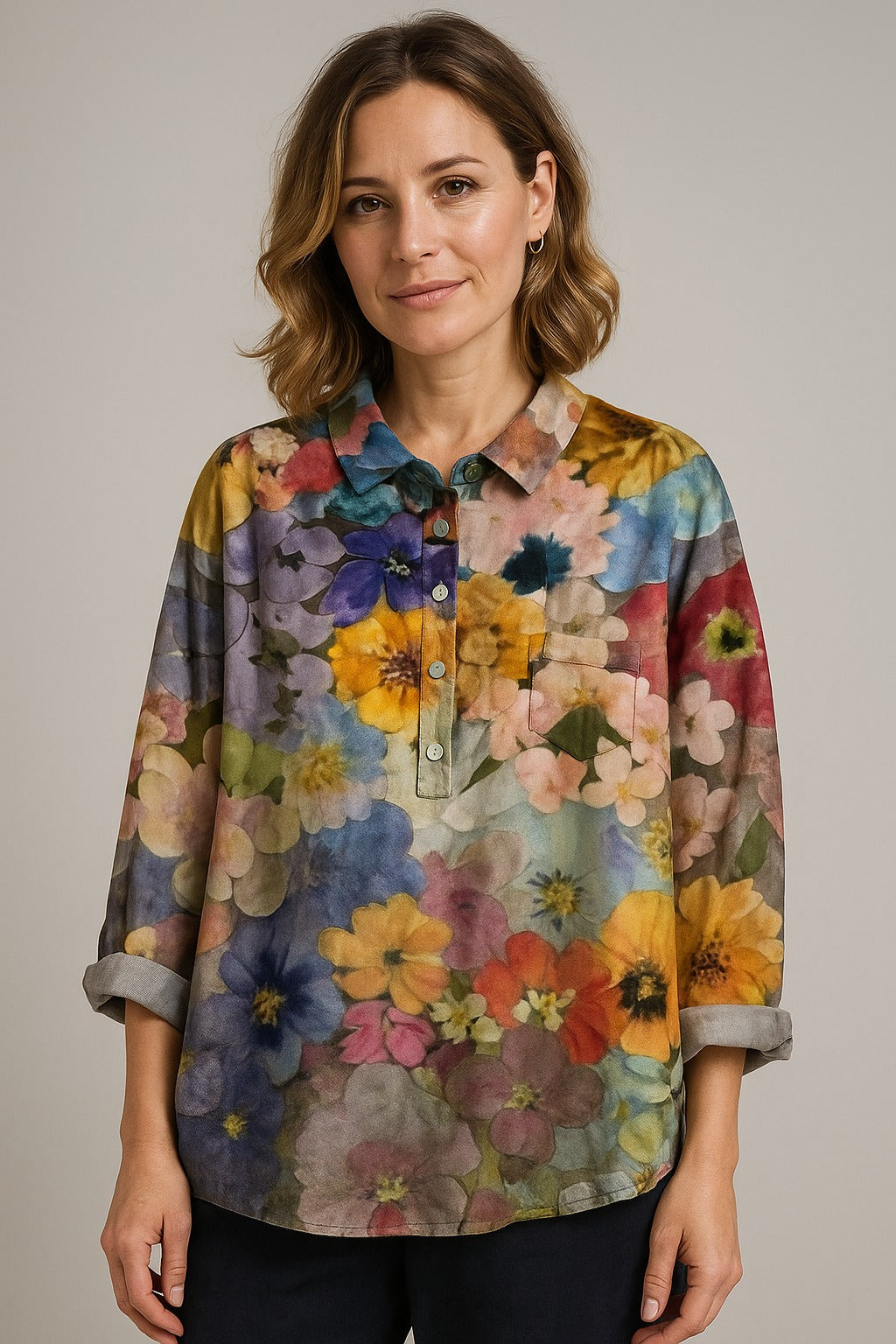 Clara | Chic Vintage Blouse