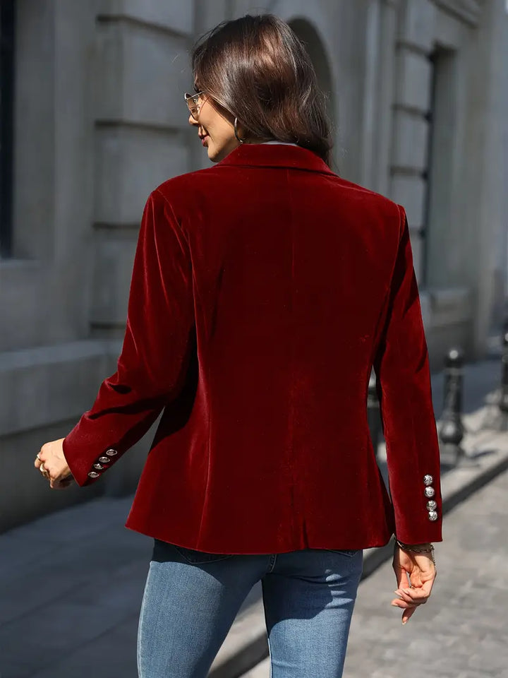 Clara | Luxurious Velvet Blazer