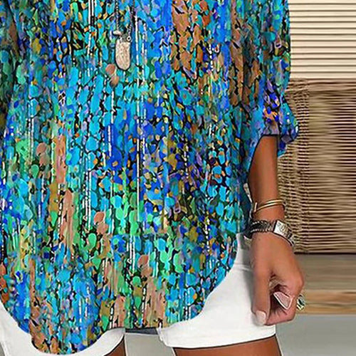 Megan | Stylish V-neck Blouse