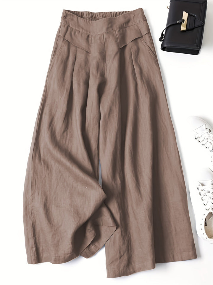 Megan | Vintage Wide Leg Trousers