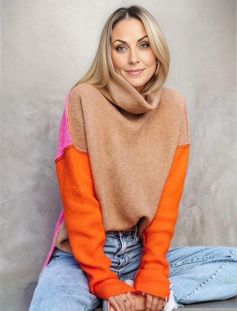 Clara | Cozy Turtleneck Jumper