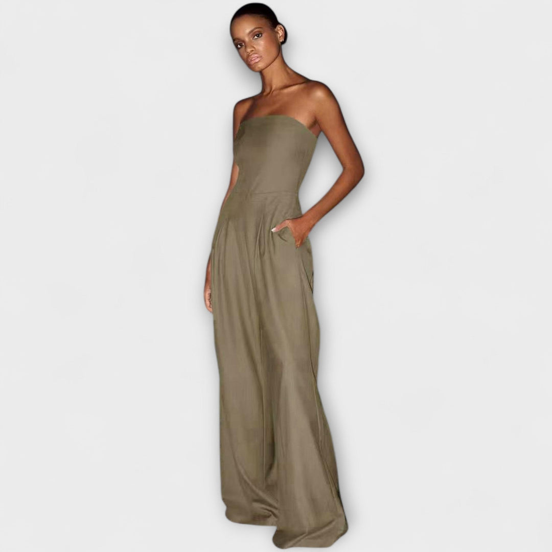 Lily | Chic Strapless Jumpsuit