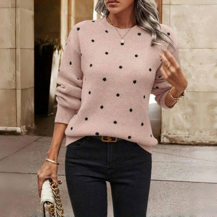 Clara | Chic Polka Dot Sweater