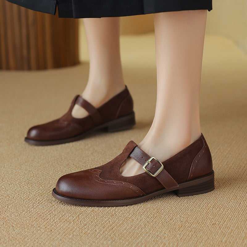 Sophie | Stylish T-strap Shoes