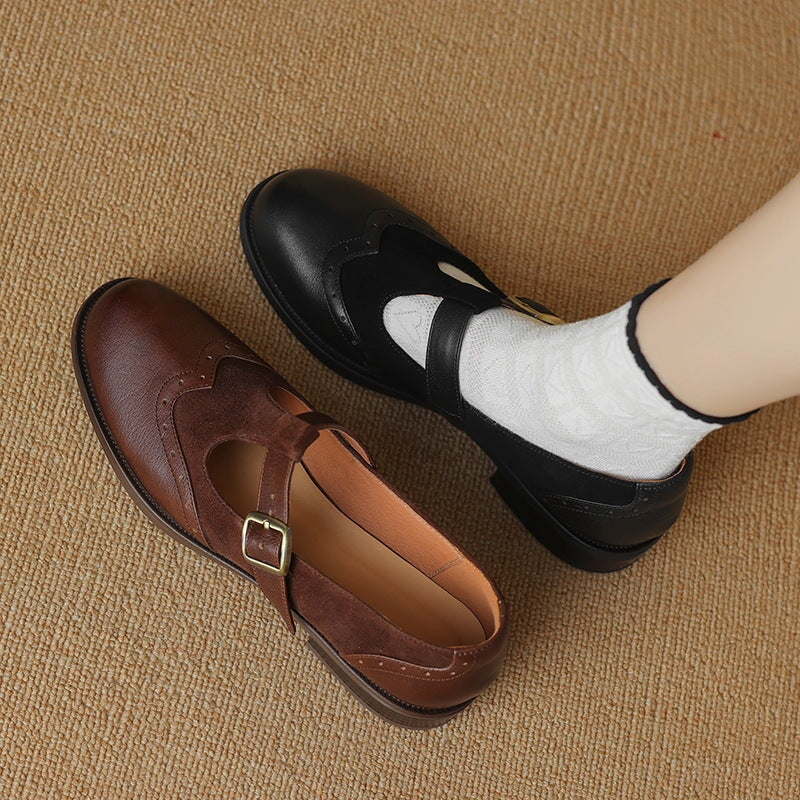 Sophie | Stylish T-strap Shoes