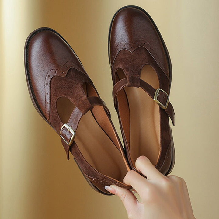 Sophie | Stylish T-strap Shoes