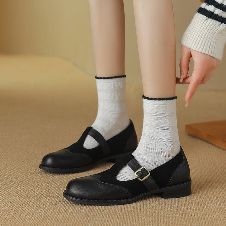 Sophie | Stylish T-strap Shoes