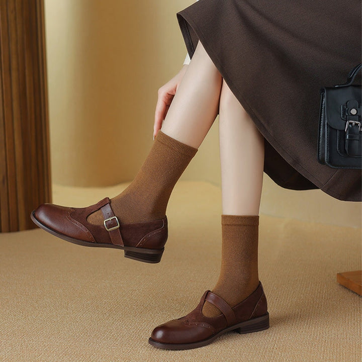 Sophie | Stylish T-strap Shoes