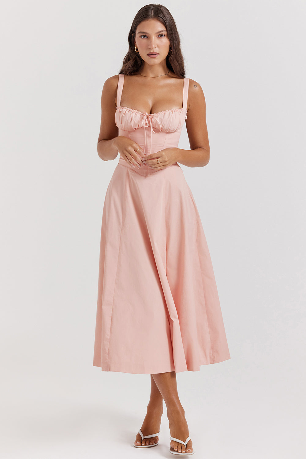 Lily | Structured Midi Dress