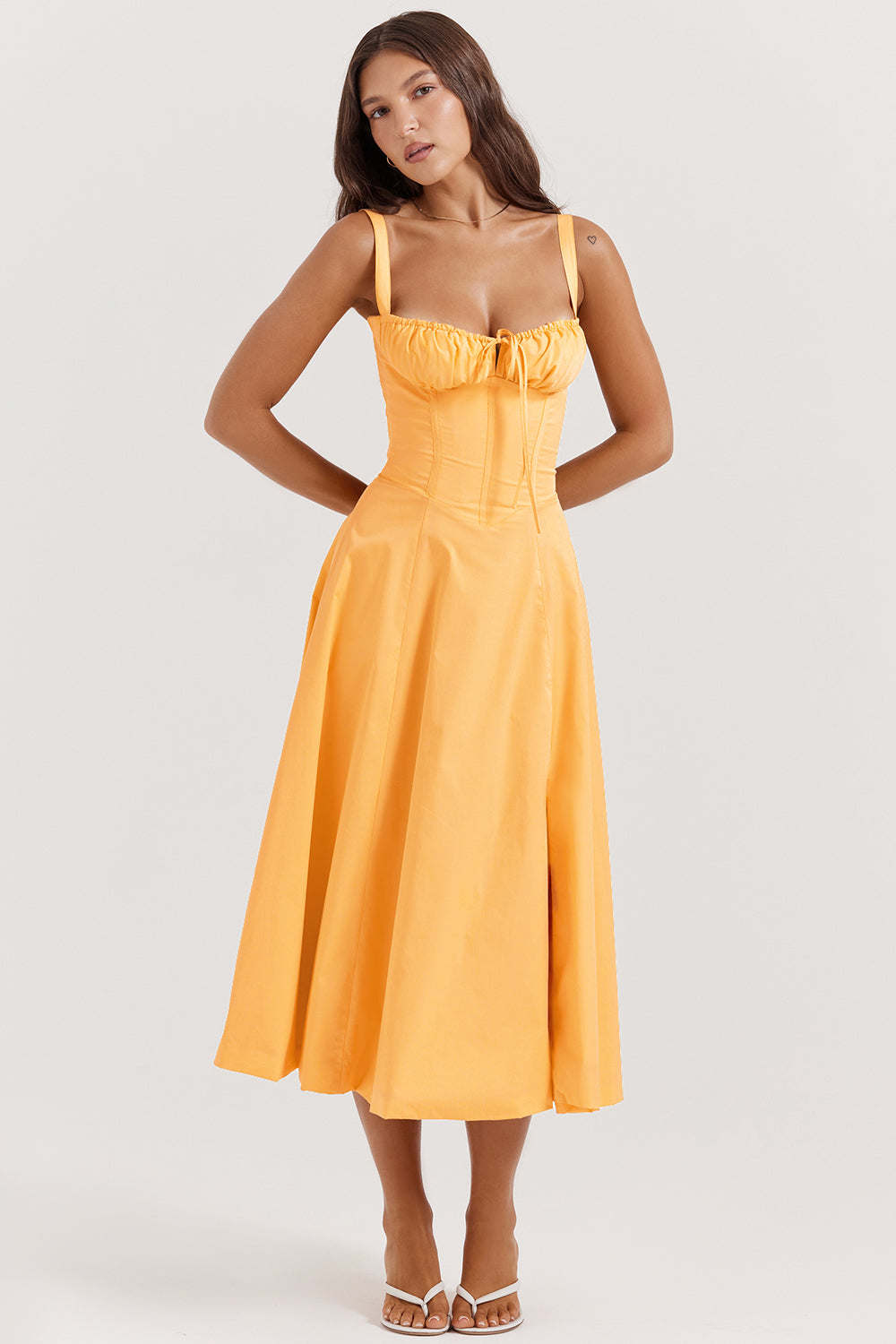 Lily | Structured Midi Dress